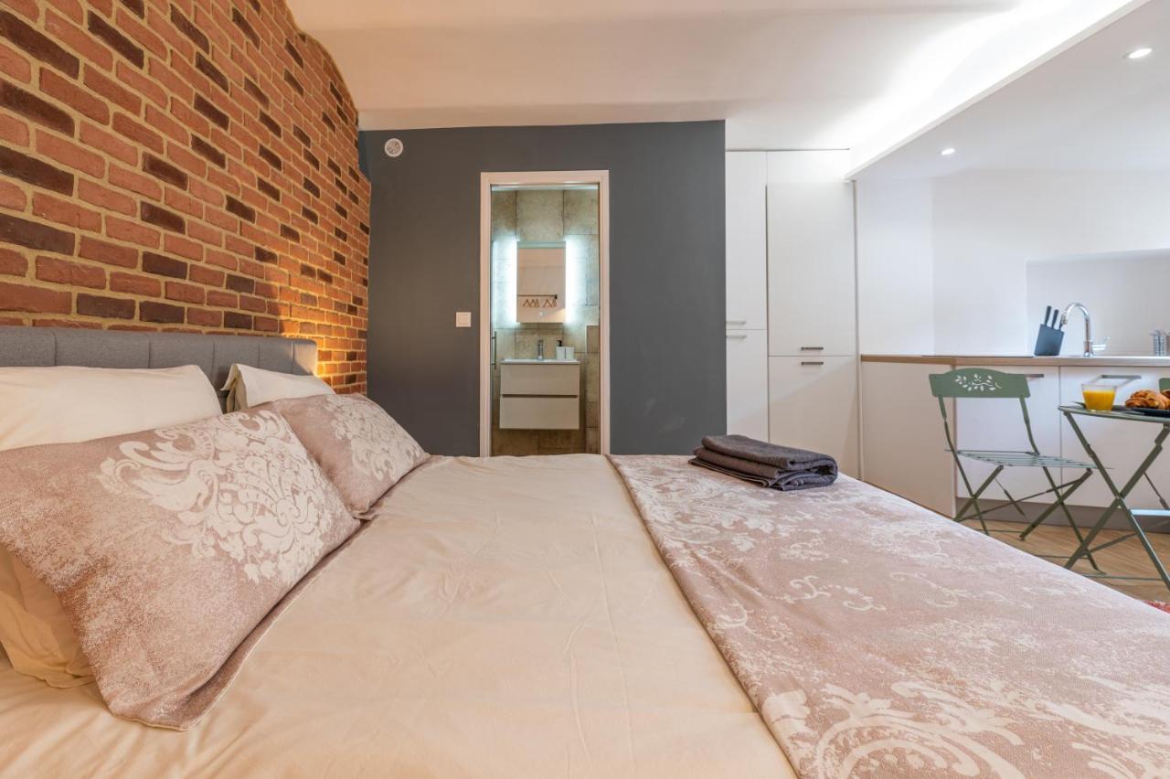 Charmant Studio Renove 150M De Monaco بوزولي المظهر الخارجي الصورة